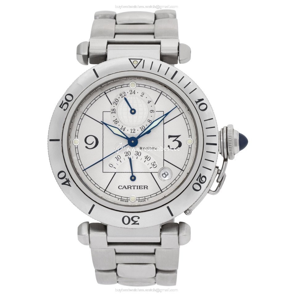 Cartier Pasha Mens watch Unisex Automatic Steel W31037H3