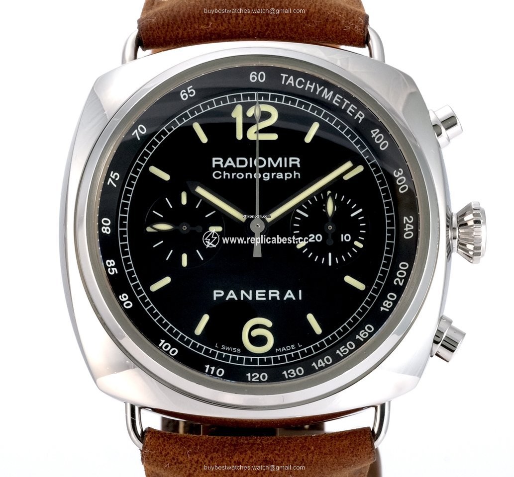 Panerai Radiomir Chronograph Mens watch Unisex Automatic Steel PAM 00288
