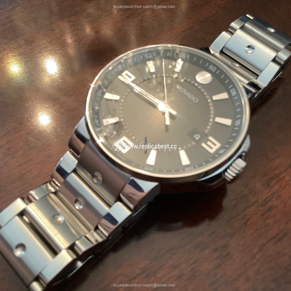 Movado SE Pilot Mens watch Unisex Quartz Steel 0606759