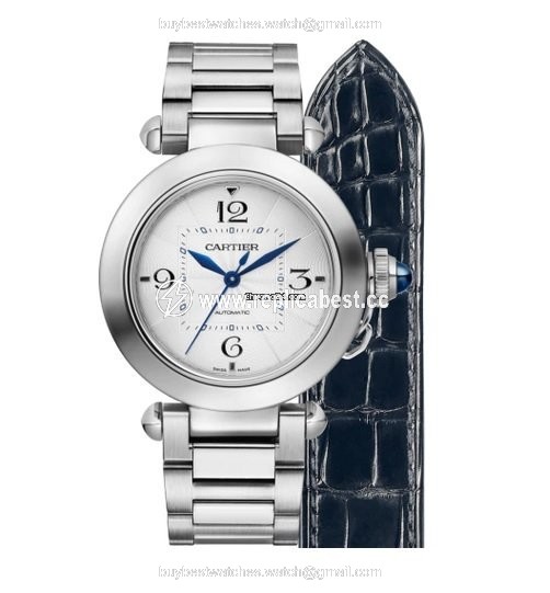 Cartier Pasha Womens watch Automatic Steel WSPA0013