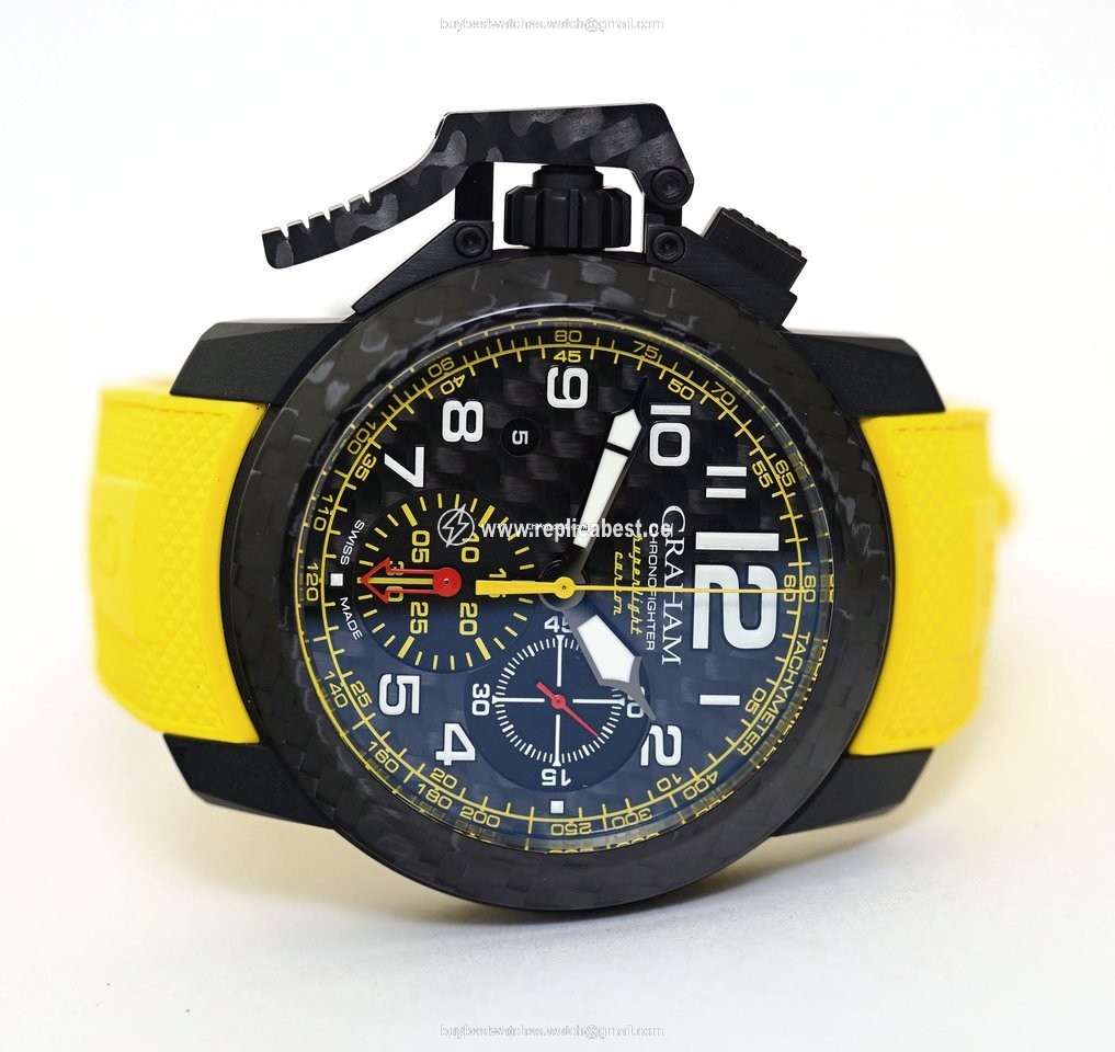 Graham Chronofighter Oversize Mens watch Unisex Automatic Carbon 2CCBK.B15A.K103K