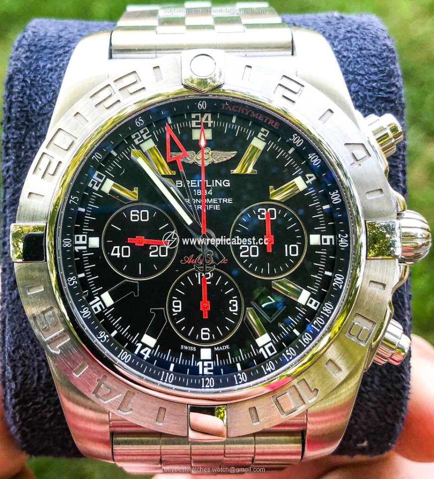 Breitling Chronomat GMT Mens watch Unisex Automatic Steel AB041210