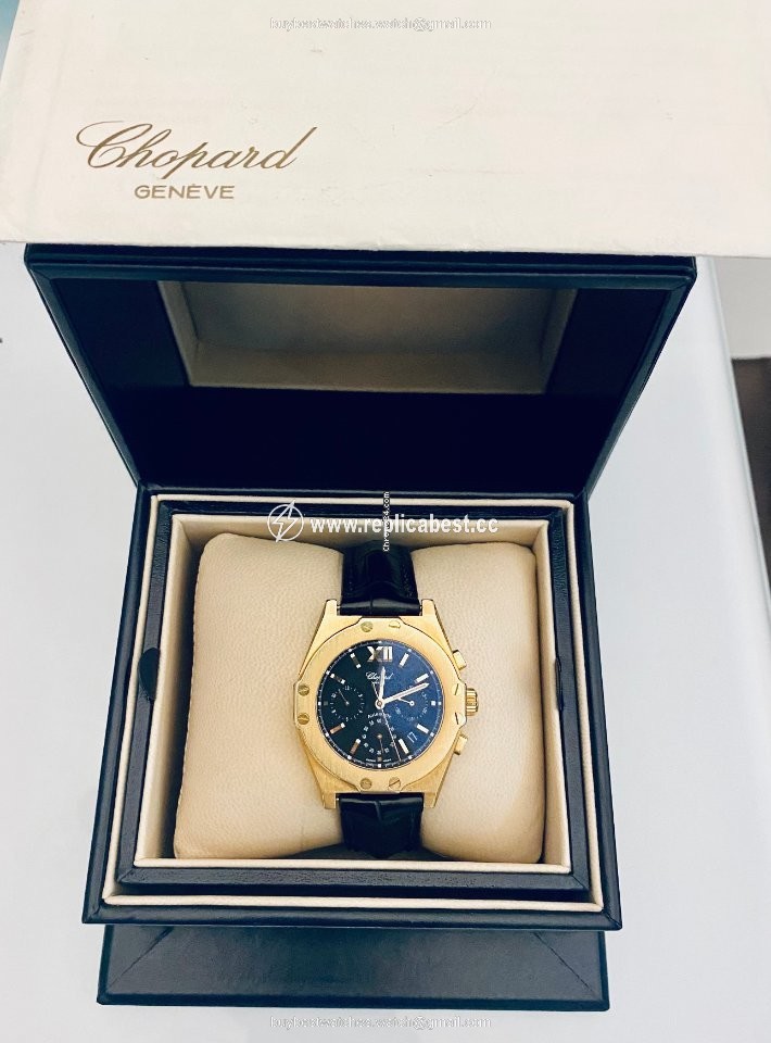 Chopard St. Moritz Mens watch Unisex Manual winding White gold 57470