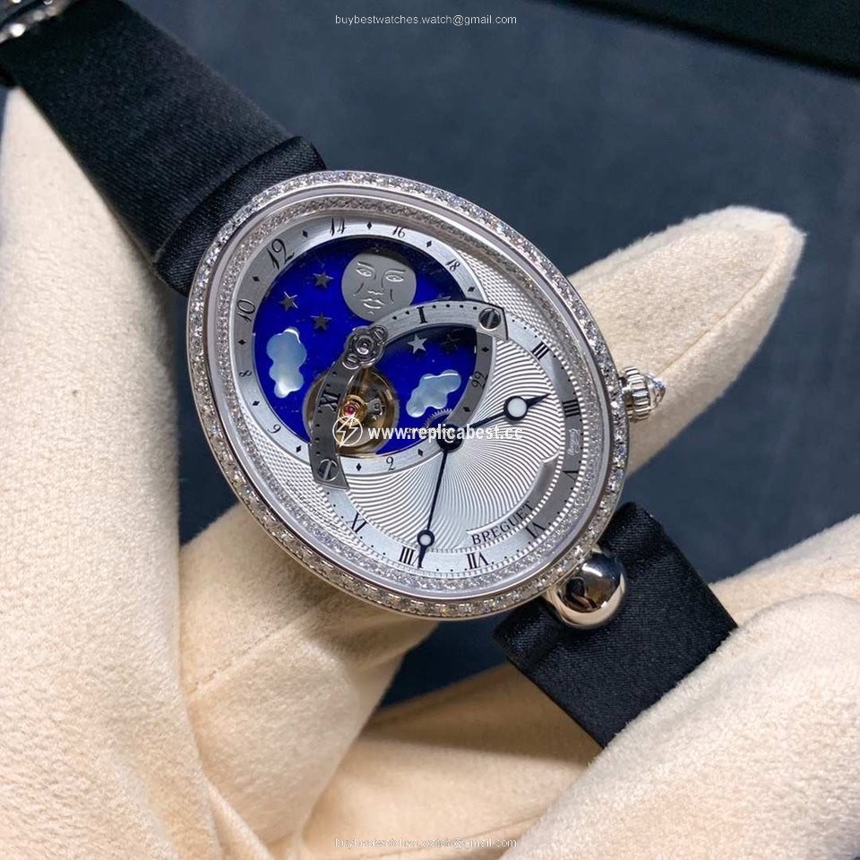 Breguet Reine de Naples Womens watch Automatic White gold 8998BB 11 874 D00D