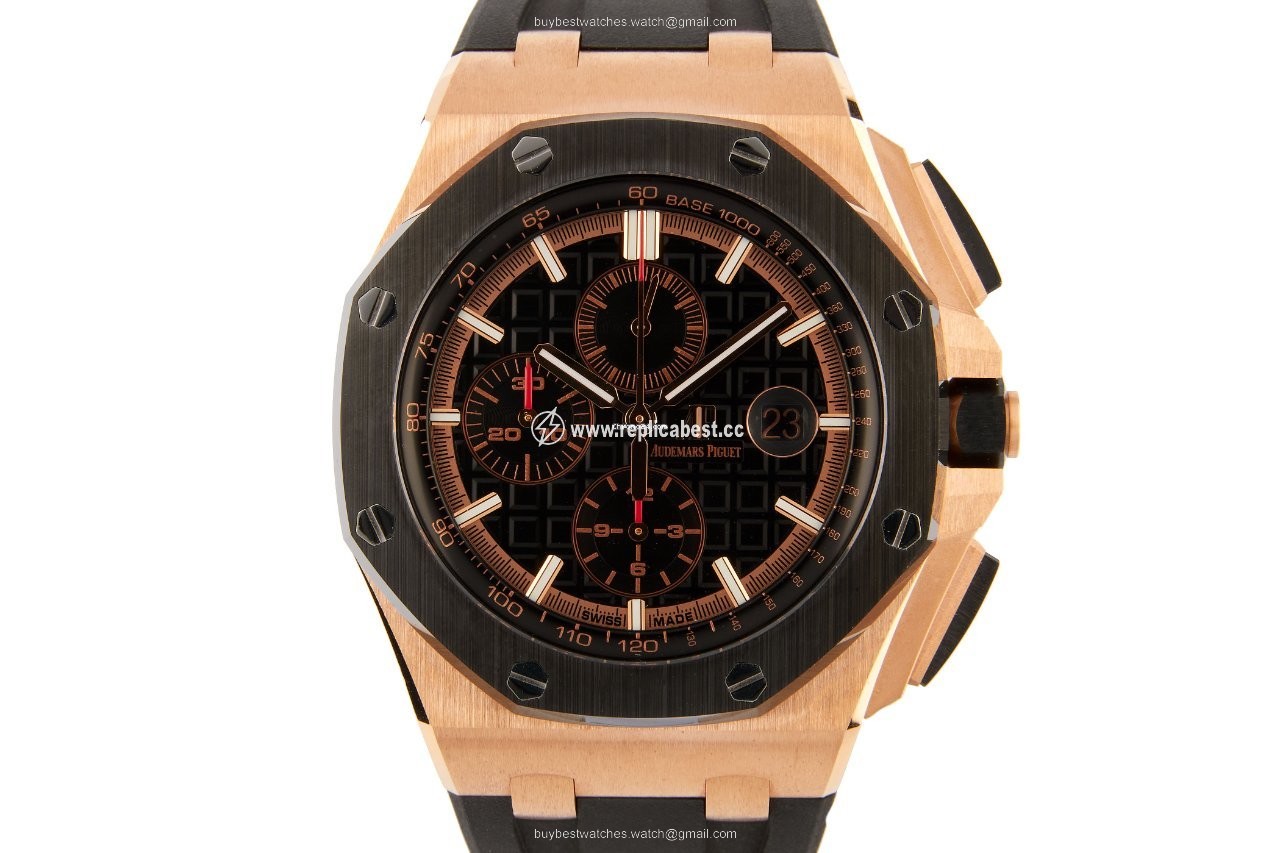Audemars Piguet Royal Oak Offshore Chronograph Mens watch Unisex Automatic Rose gold 26401RE.OO.A002CA.02