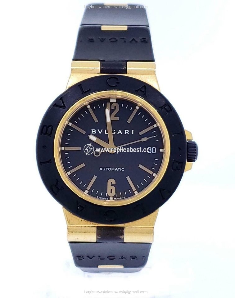 Bulgari Diagono Automatic Yellow gold 38 G