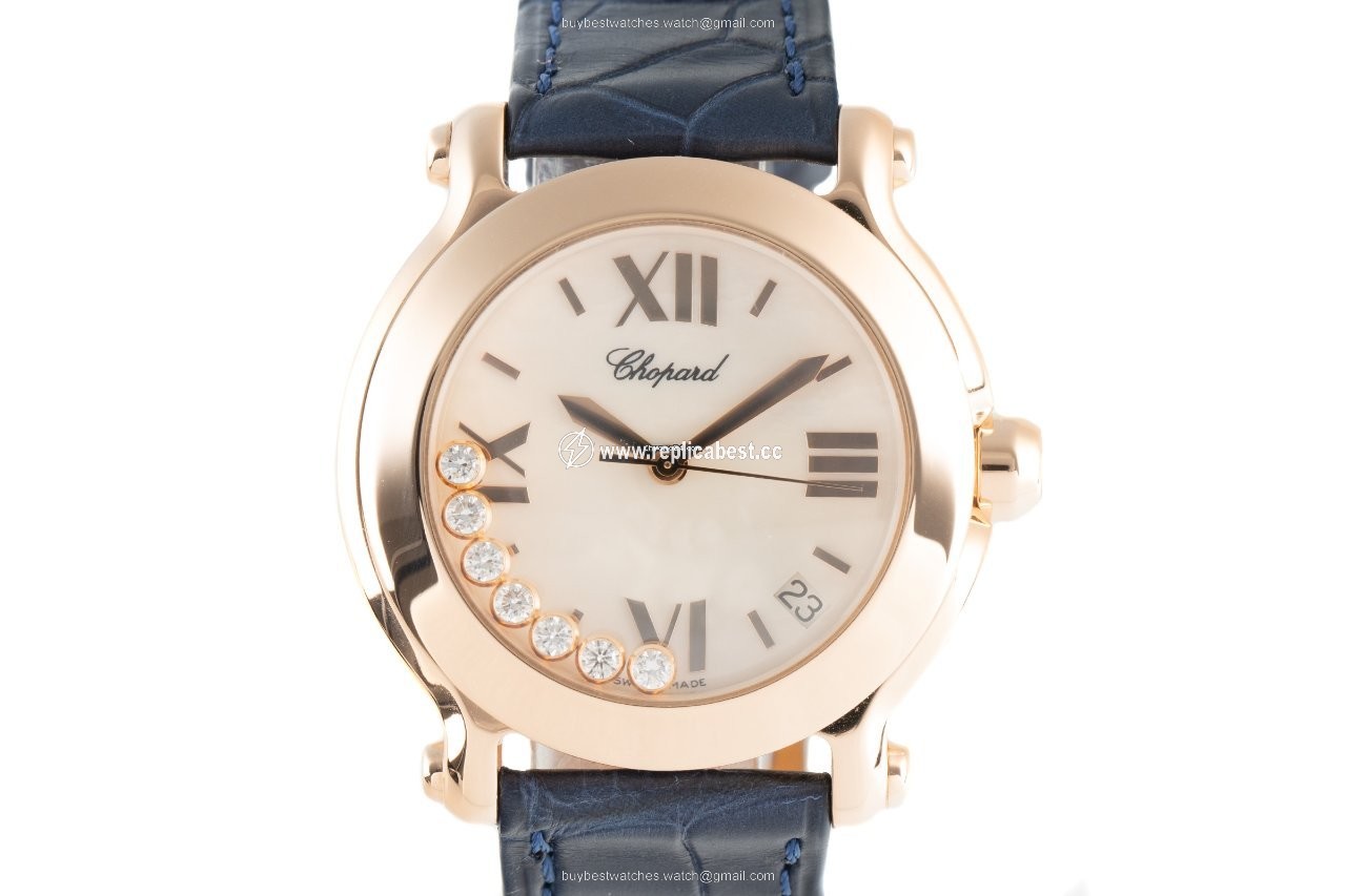 Chopard Happy Sport Womens watch Quartz Red gold 4183