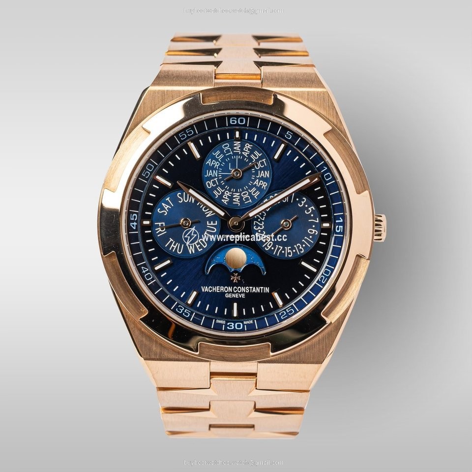 Vacheron Constantin Overseas Mens watch Unisex Automatic Rose gold 4300V 120R-B509