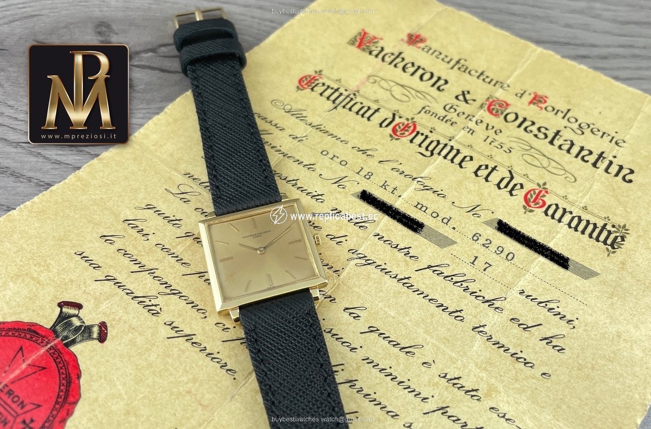 Vacheron Constantin Mens watch Unisex Manual winding Yellow gold 6290