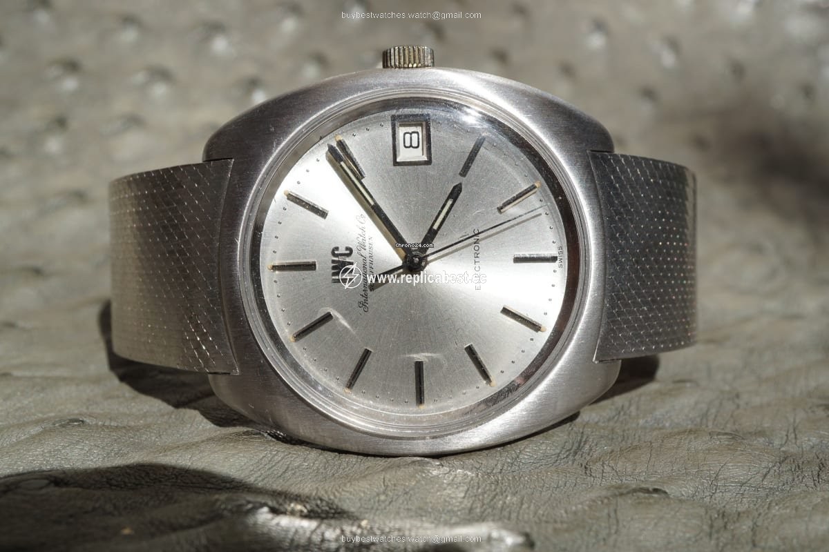 IWC Mens watch Unisex Quartz White gold 9601