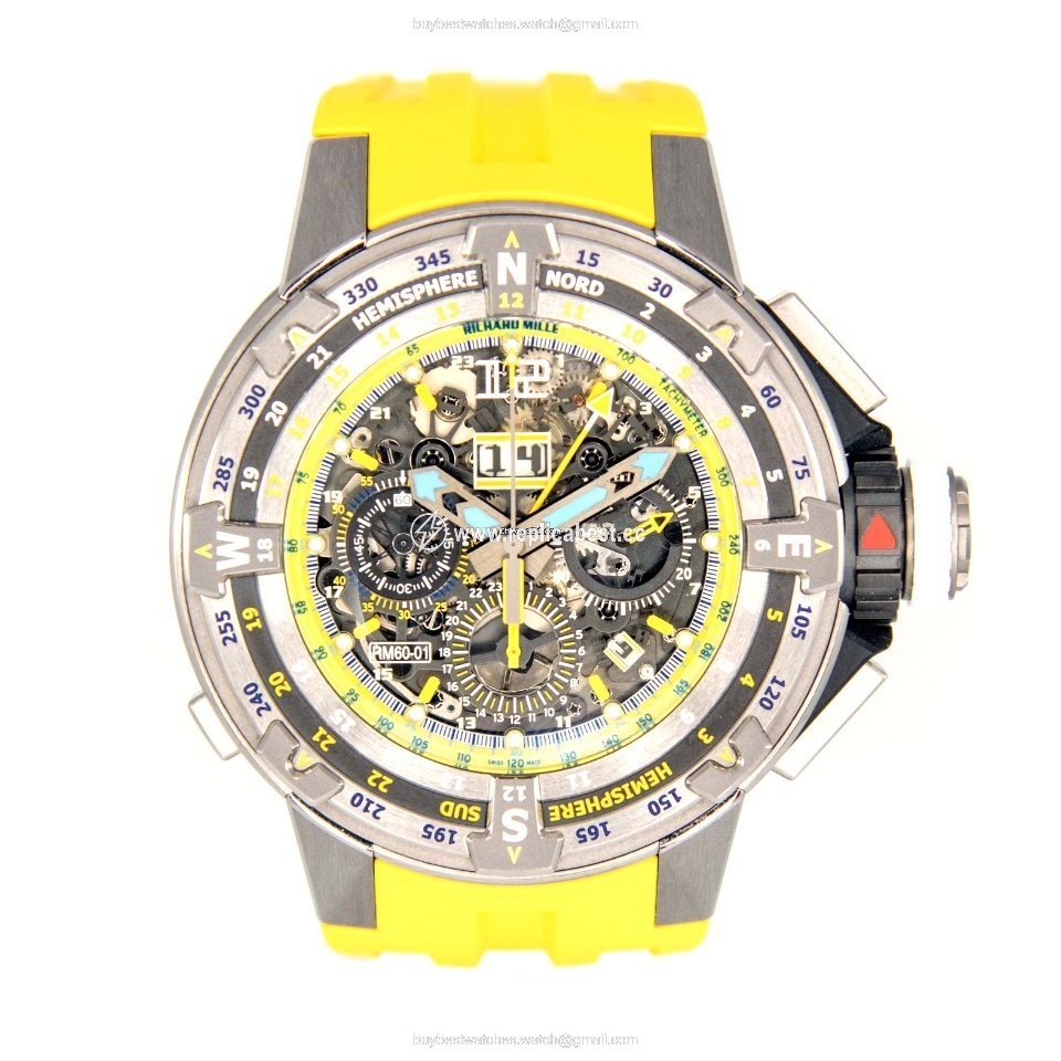 Richard Mille Mens watch Unisex Automatic Titanium RM60-01 Ti