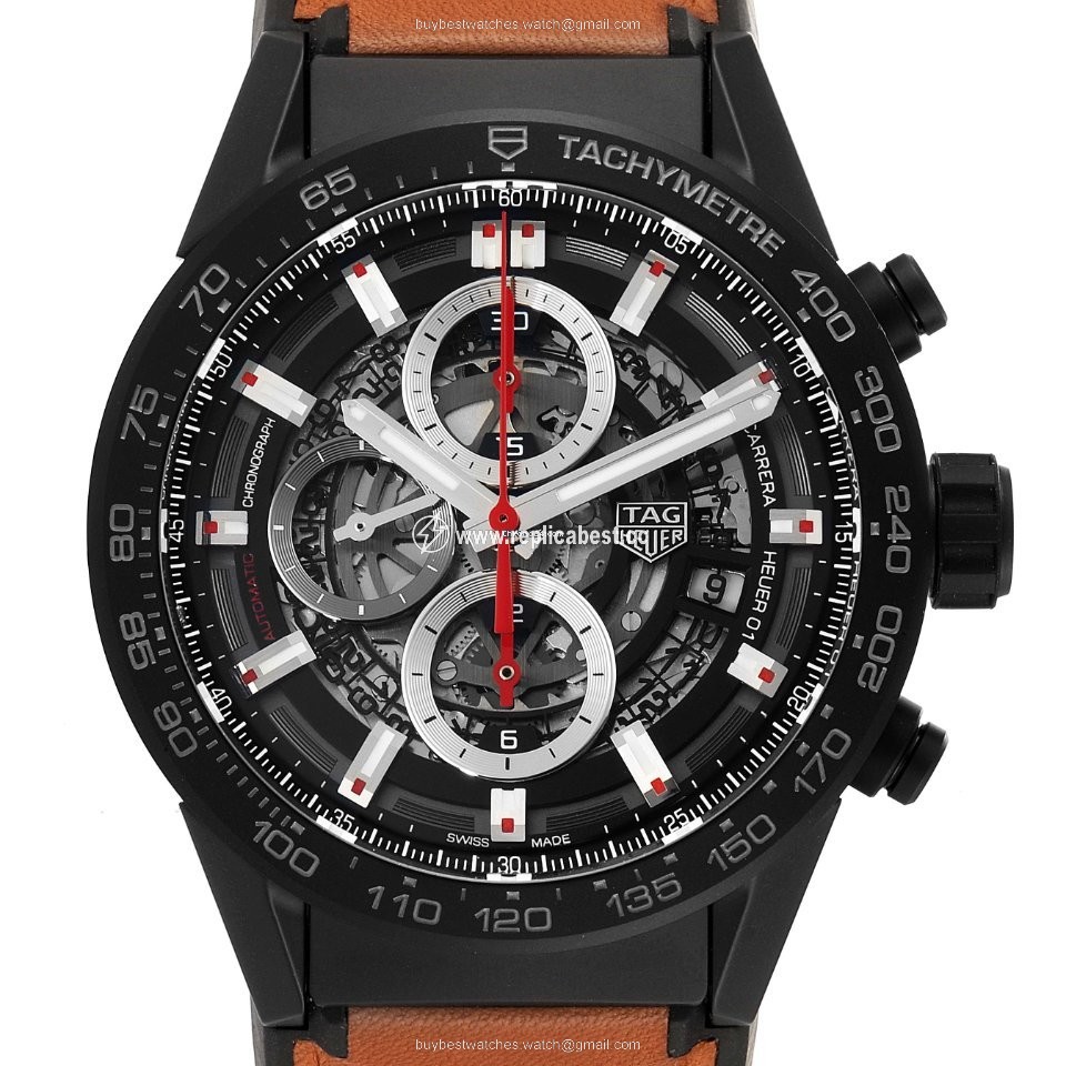 TAG Heuer Carrera Calibre HEUER 01 Mens watch Unisex Automatic Ceramic CAR2090.BH0729