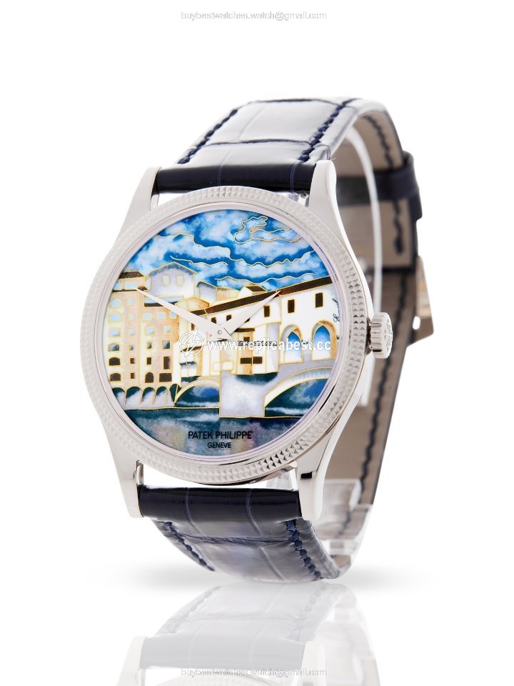 Patek Philippe Calatrava Mens watch Unisex Automatic White gold 5177G-010