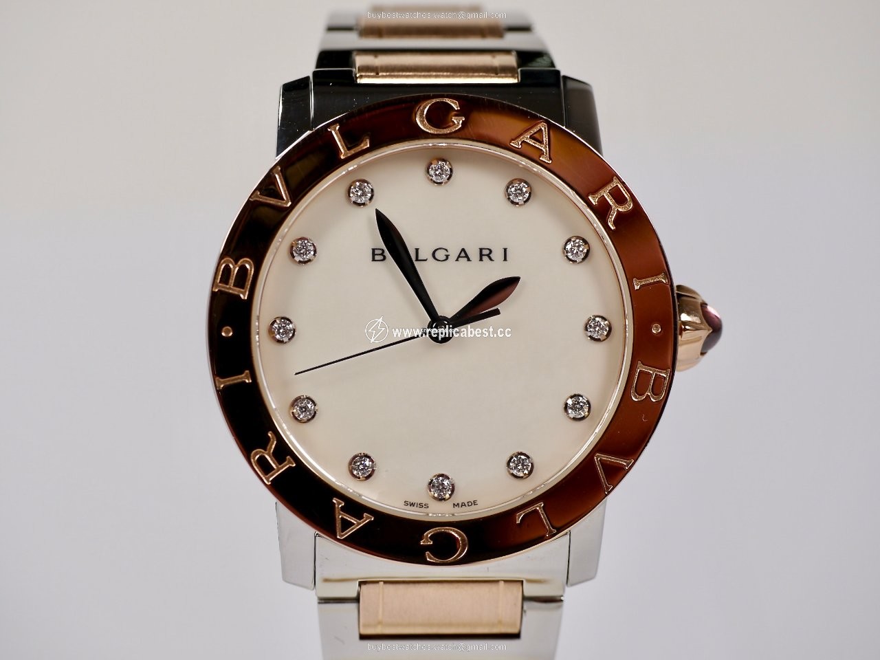Bulgari Bulgari Womens watch Automatic Gold Steel BBL37WSPG 12