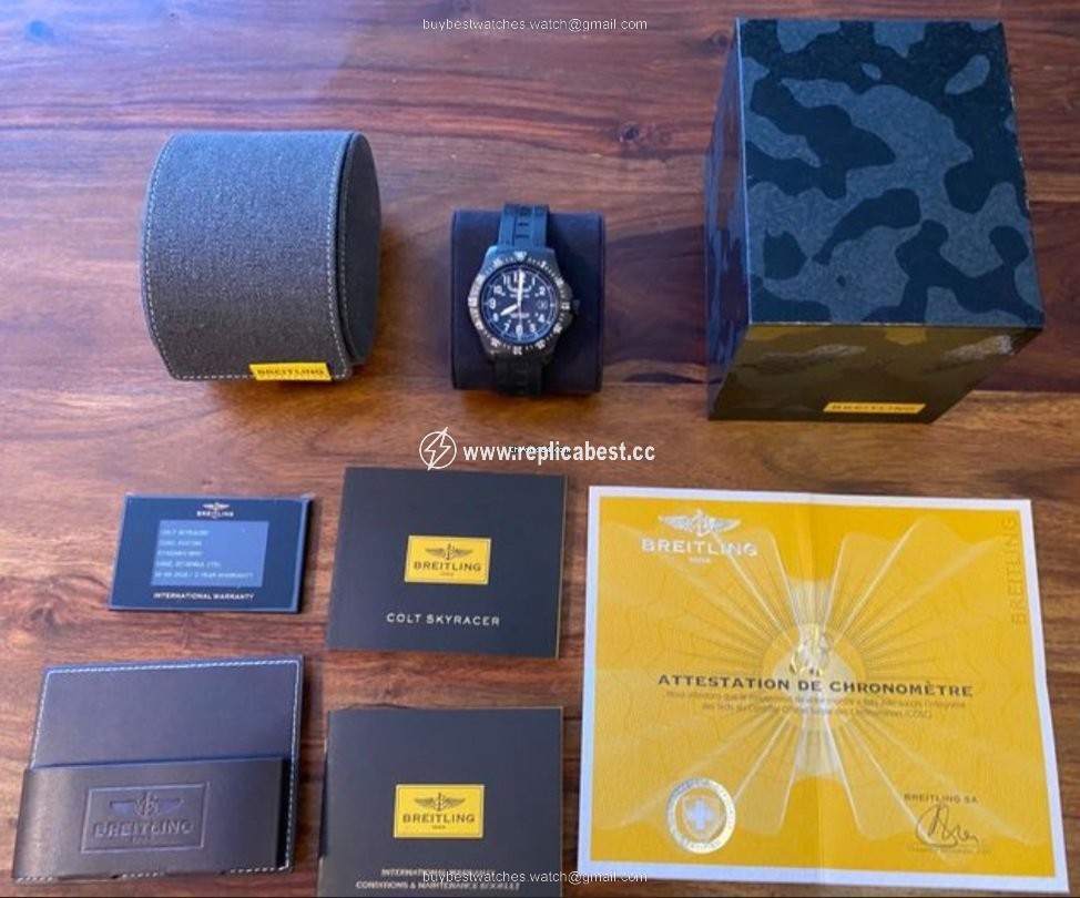 Breitling Colt Skyracer Mens watch Unisex Quartz X74320E4  BF87