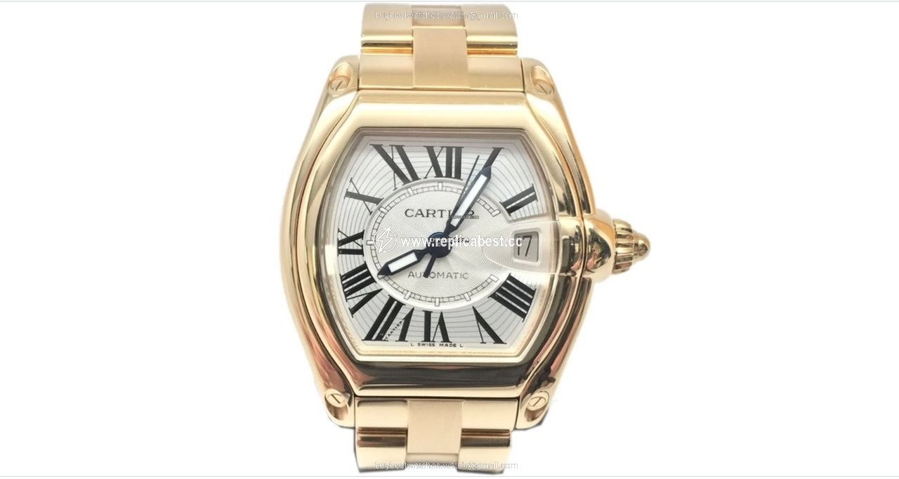 Cartier Roadster Mens watch Unisex Automatic Yellow gold 252410609CE