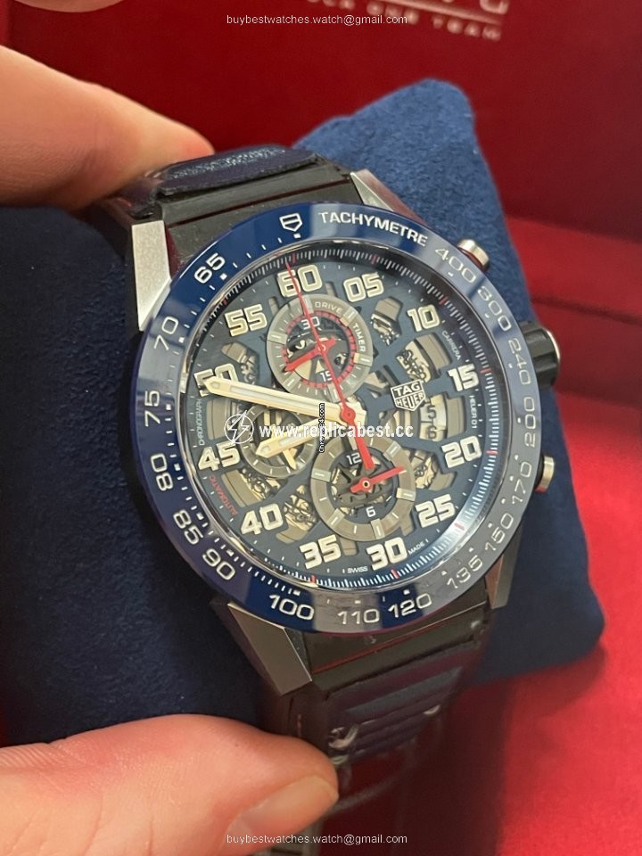 TAG Heuer Carrera Calibre HEUER 01 Mens watch Unisex Automatic Steel CAR2A1N.FT6100