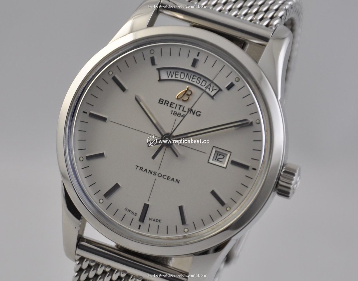 Breitling Transocean Day & Date Mens watch Unisex Automatic Steel A4531012 G751 154A