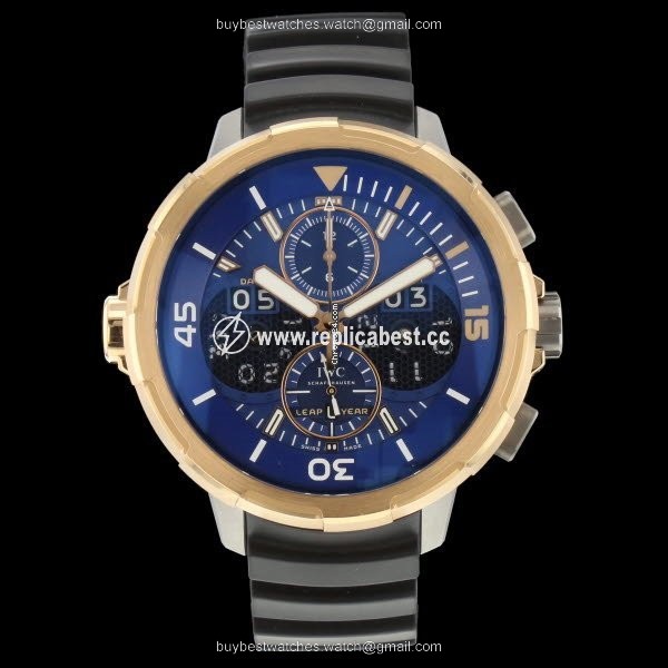 IWC Aquatimer Perpetual Calendar Digital Date-Month Mens watch Unisex Automatic Rose gold IW379402