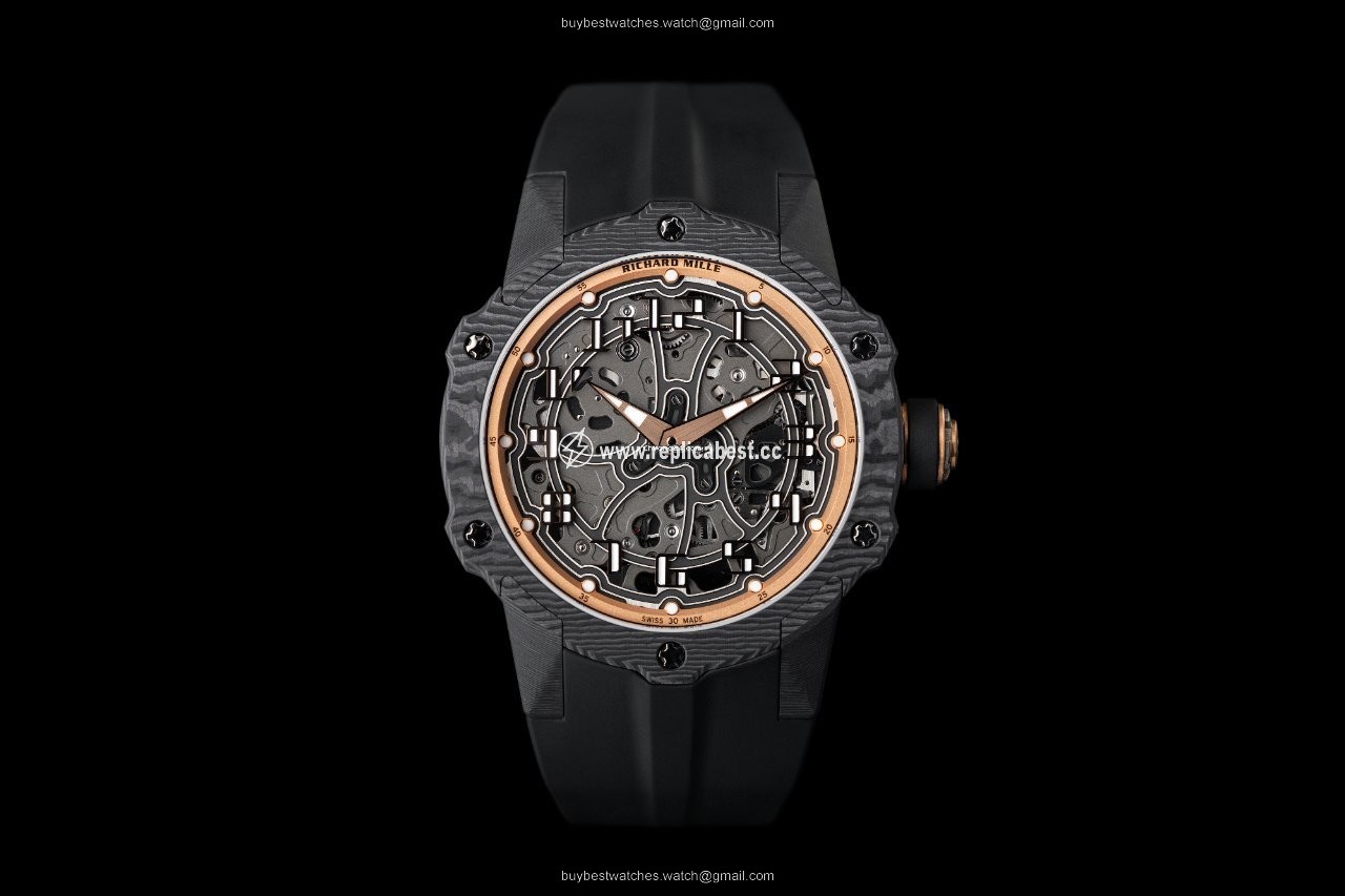 Richard Mille Mens watch Unisex Automatic Carbon RM33-02