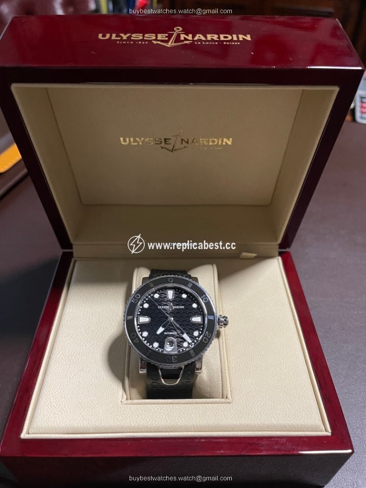 Ulysse Nardin Lady Diver Womens watch Automatic Steel 8103-101-3 02