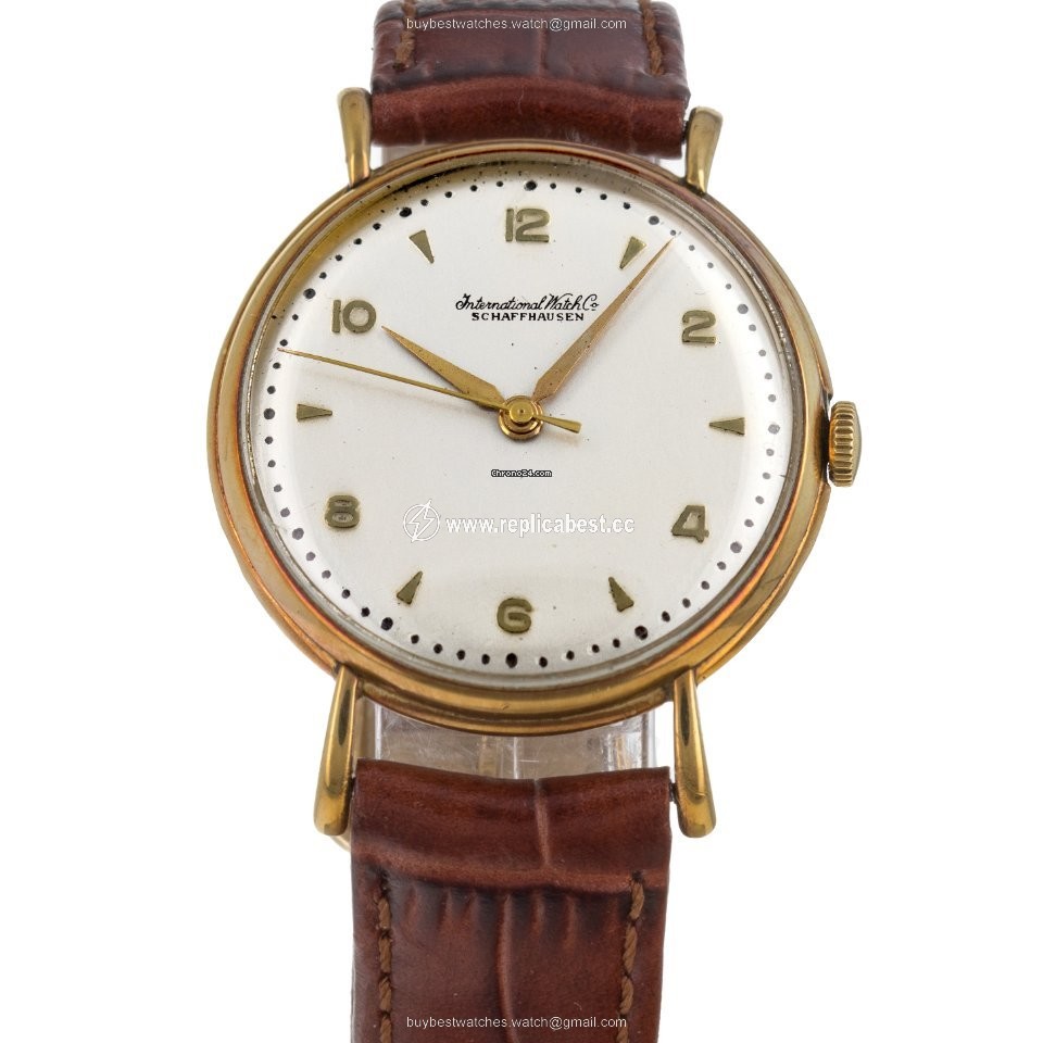 IWC Mens watch Unisex Manual winding Yellow gold Caliber 89