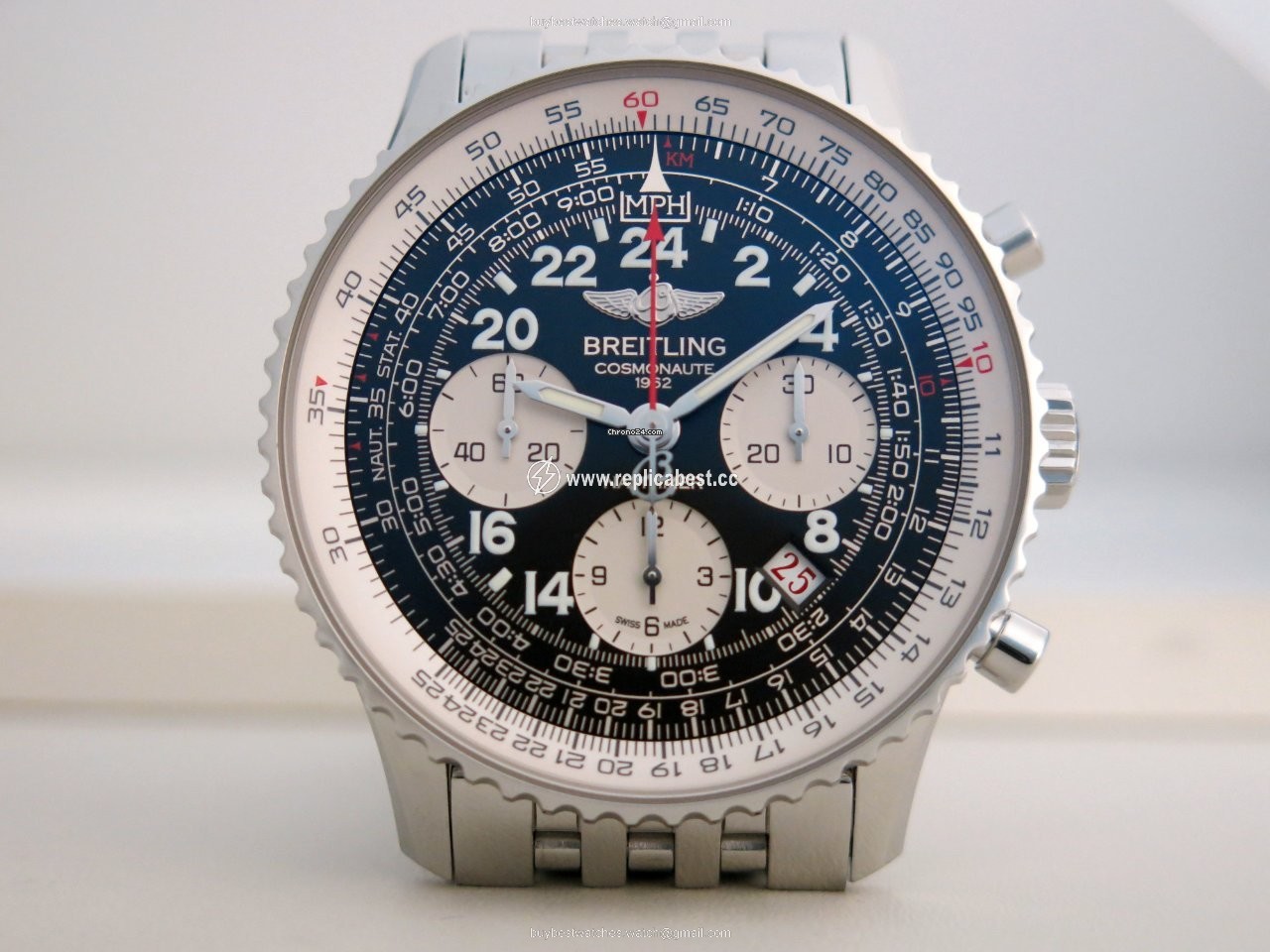 Breitling Navitimer Cosmonaute Mens watch Unisex Manual winding Steel AB021012 BB59