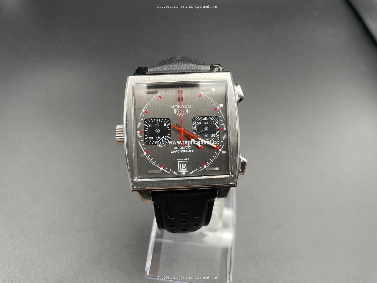TAG Heuer Monaco Calibre 11 Mens watch Unisex Automatic Steel CAW211B.FC6241