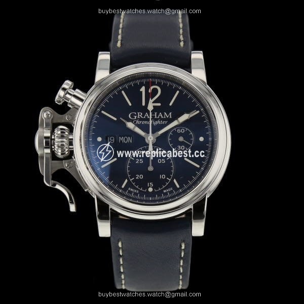 Graham Chronofighter Mens watch Unisex Automatic Steel 2CVAS.U01A