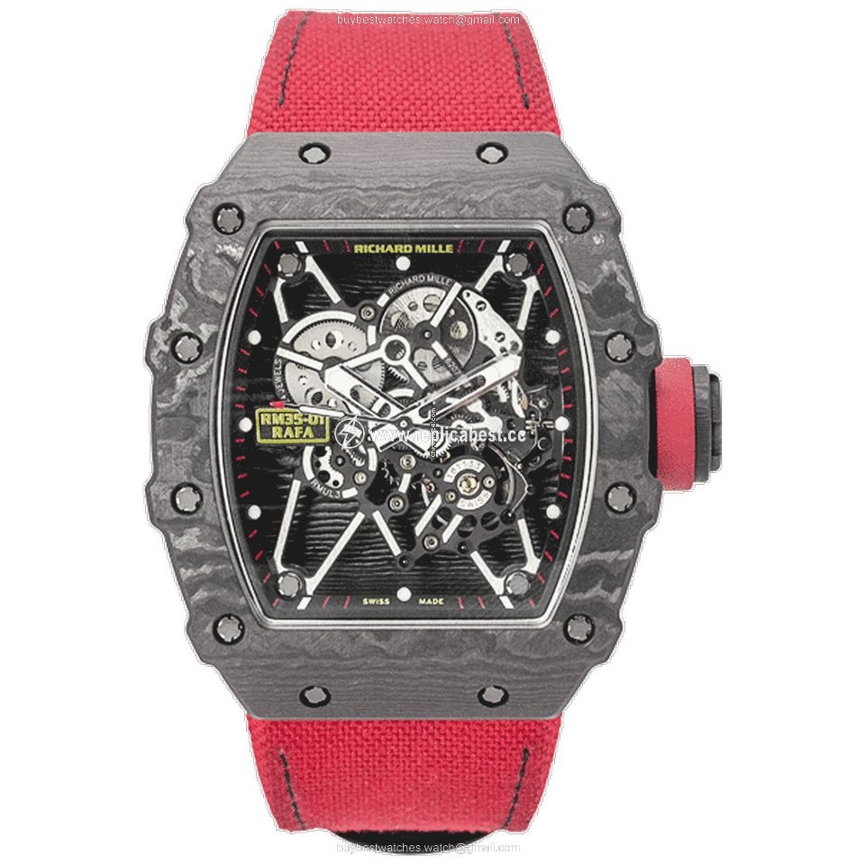 Richard Mille RM 035 Mens watch Unisex Automatic Carbon RM 35-01