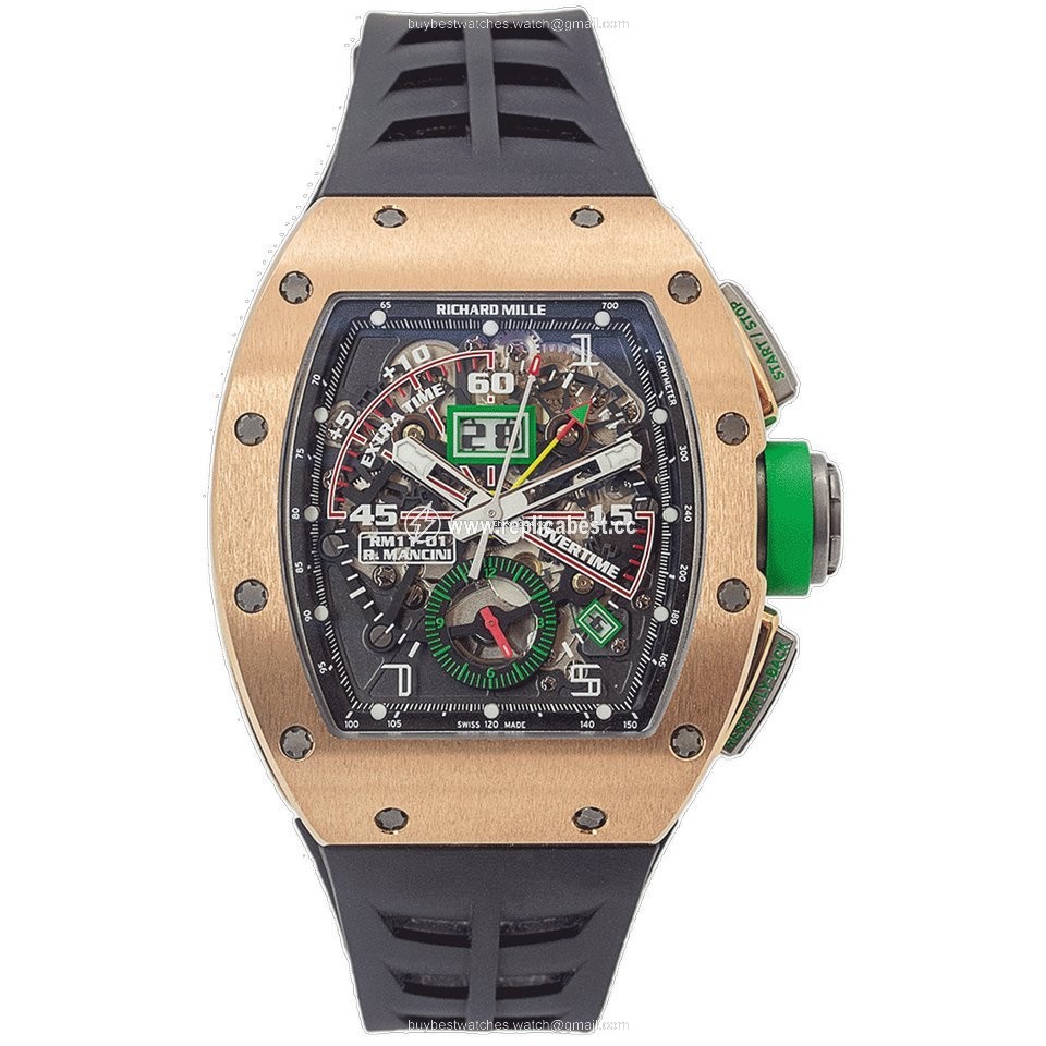 Richard Mille RM 011 Mens watch Unisex Automatic Rose gold RM 11-01