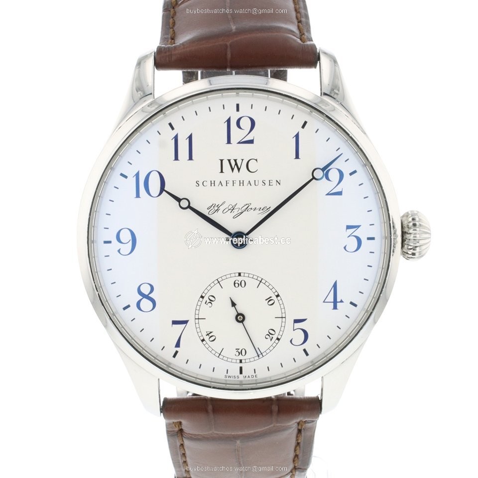 IWC Portuguese Hand-Wound Mens watch Unisex Manual winding Steel IW544203