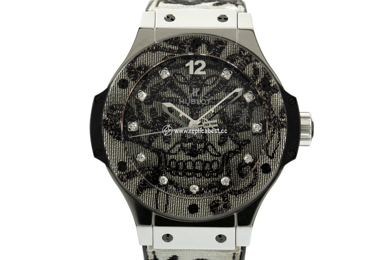 Hublot Big Bang Broderie Womens watch Automatic Steel 343.SS.6570.NRBSK.16