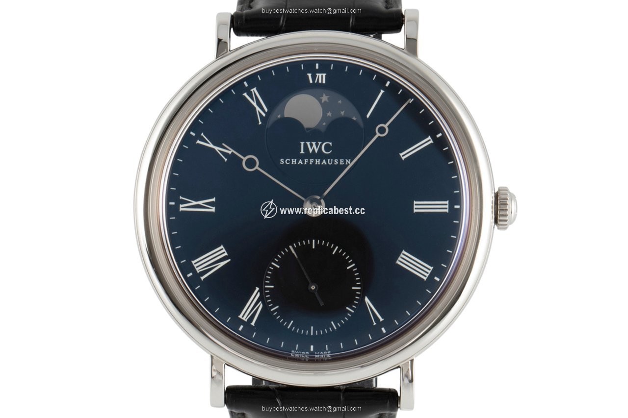 IWC Portofino Hand-Wound Mens watch Unisex Manual winding Steel IW544801