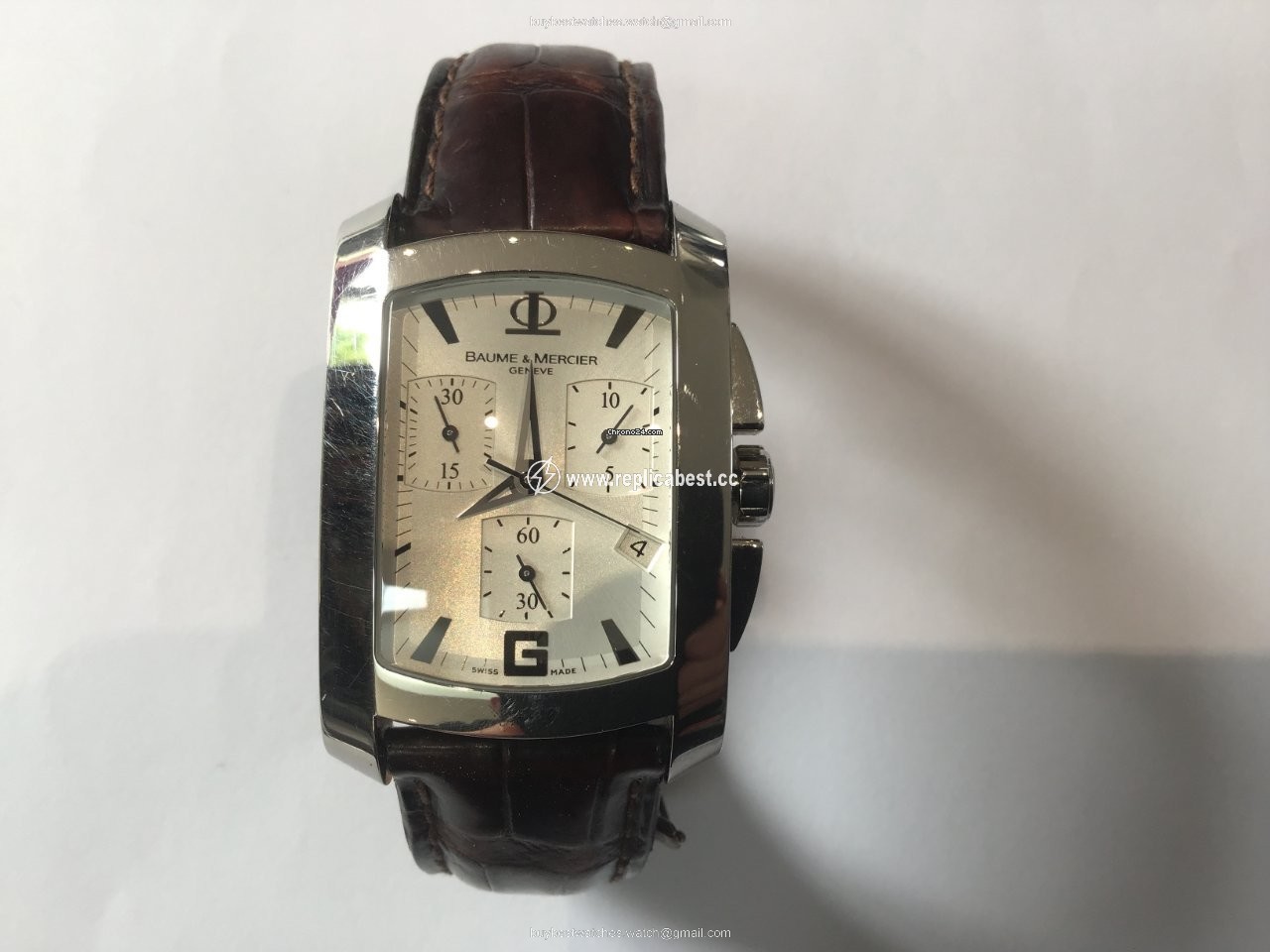 Baume & Mercier Hampton Mens watch Unisex Quartz Steel 3702926