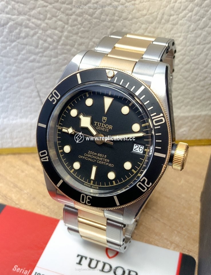 Tudor Black Bay S&G Mens watch Unisex Automatic Gold Steel 79733N