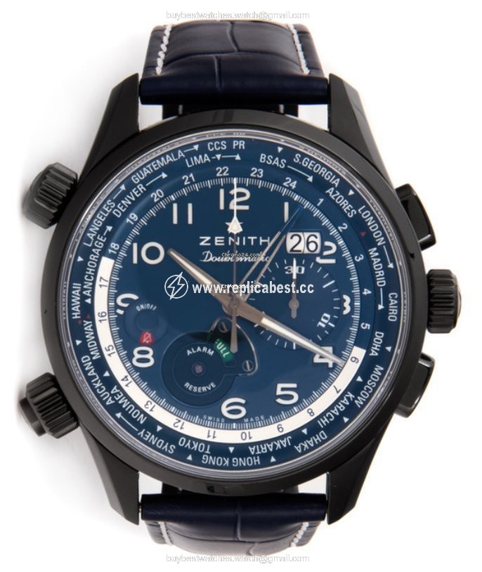 Zenith El Primero Doublematic Mens watch Unisex Automatic Steel 75.2403.4046 57.C749