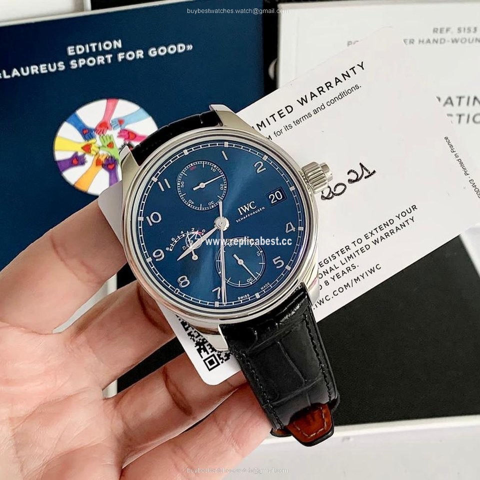 IWC Mens watch Unisex Manual winding Steel IW515301