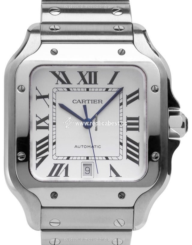 Cartier Santos Mens watch Unisex Automatic Steel WSSA0009 4072