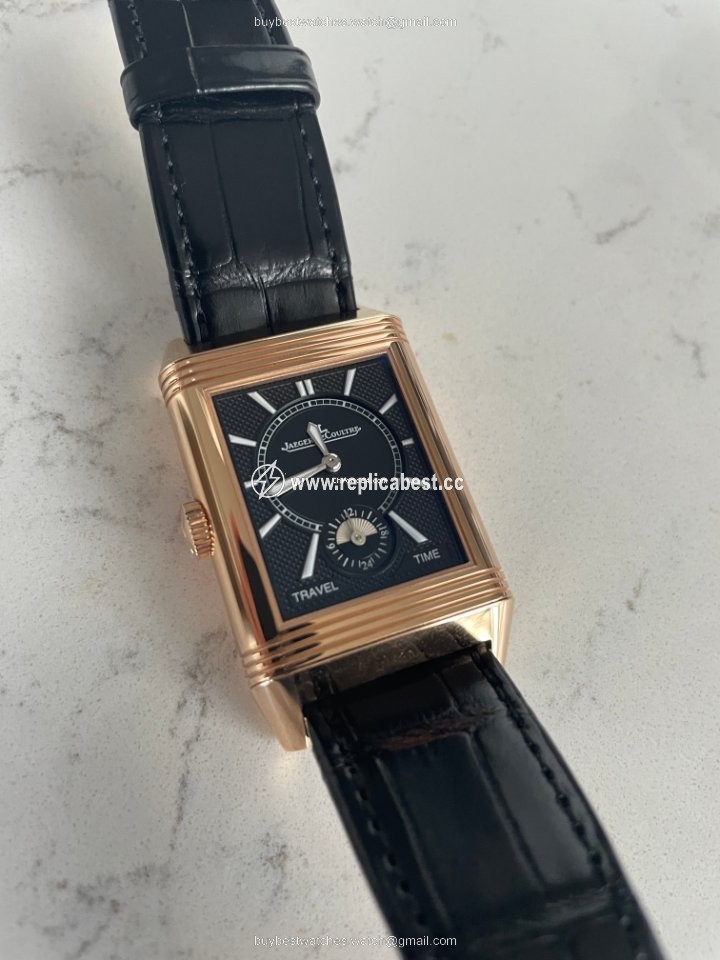 Jaeger-LeCoultre Reverso Duoface Mens watch Unisex Manual winding Rose gold 3842520