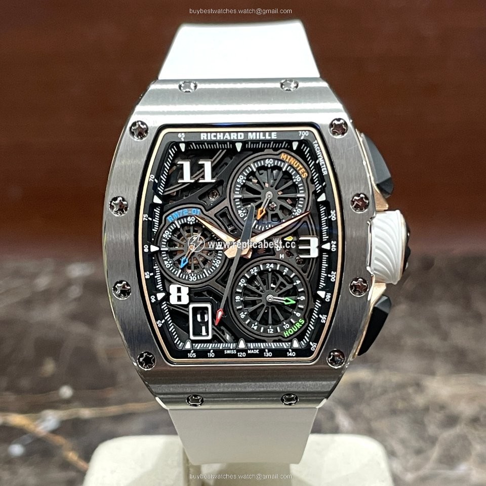 Richard Mille Mens watch Unisex Automatic Titanium RM72-01