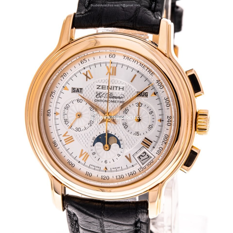 Zenith El Primero Chronomaster Mens watch Unisex Automatic Rose gold 62.0240.410