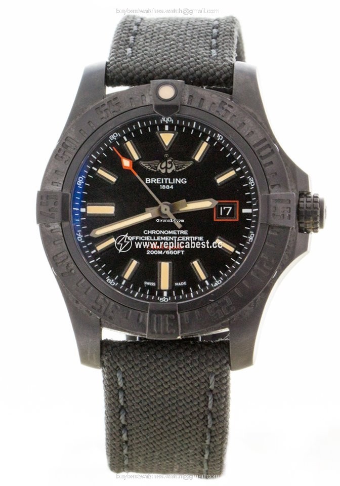 Breitling Avenger Blackbird 44 Mens watch Unisex Automatic Titanium V1731110 BD74