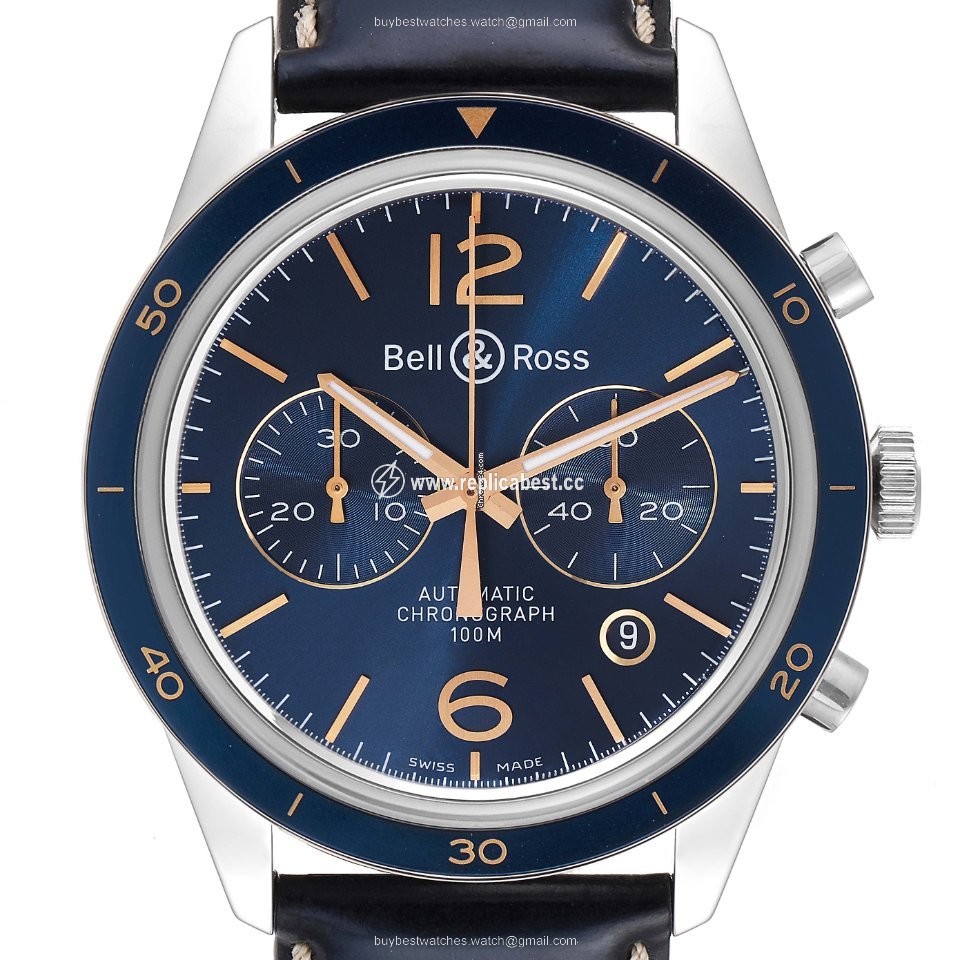 Bell & Ross Vintage Mens watch Unisex Automatic Steel BR12694
