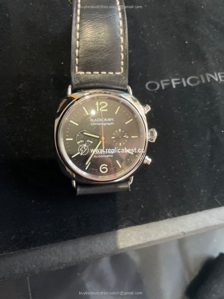 Panerai Radiomir Chronograph Mens watch Unisex Automatic Steel PAM 00369