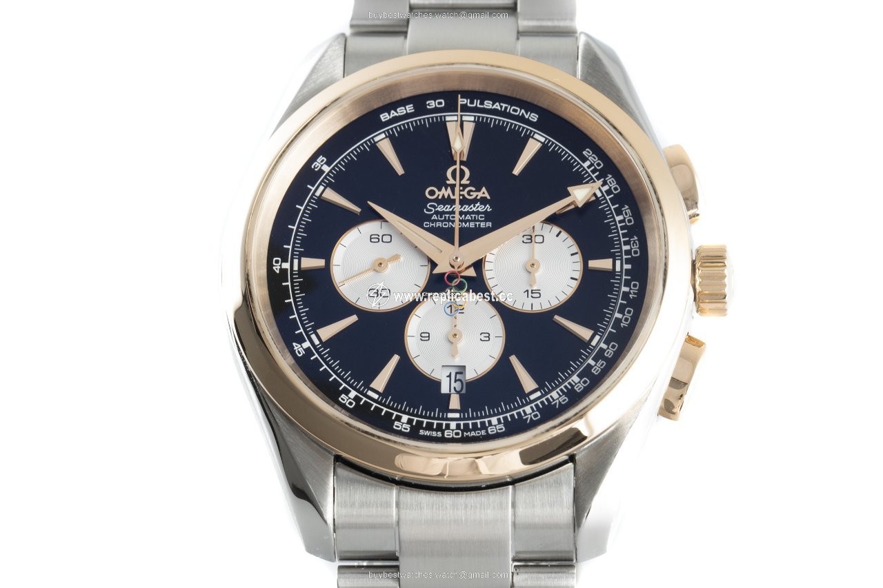 Omega Seamaster Aqua Terra Mens watch Unisex Automatic Gold Steel 221.20.42.40.01.001