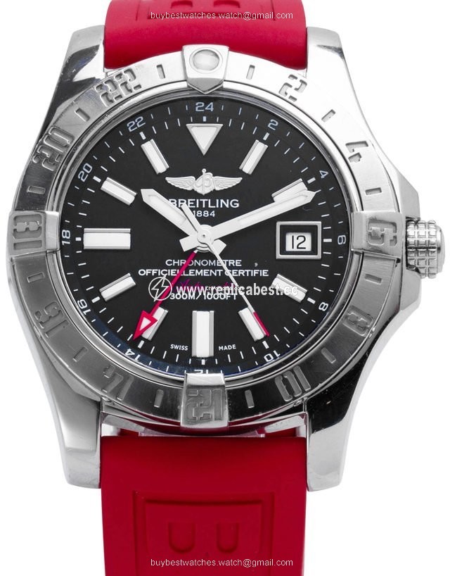 Breitling Avenger II GMT Mens watch Unisex Automatic Steel A3239011.BC35