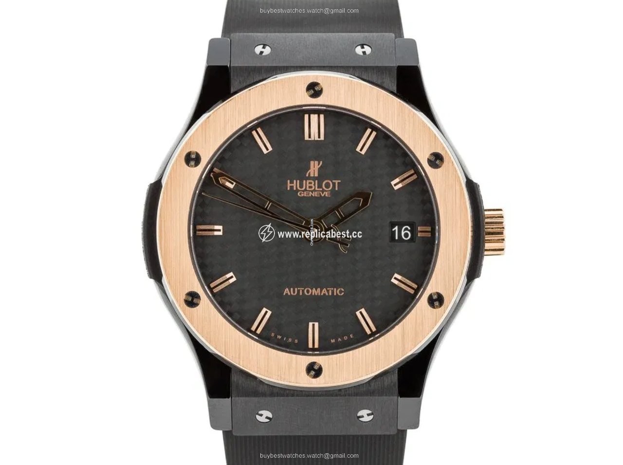 Hublot Classic Fusion 45, 42, 38, 33 mm Mens watch Unisex Automatic Rose gold 511.CO.1780.RX