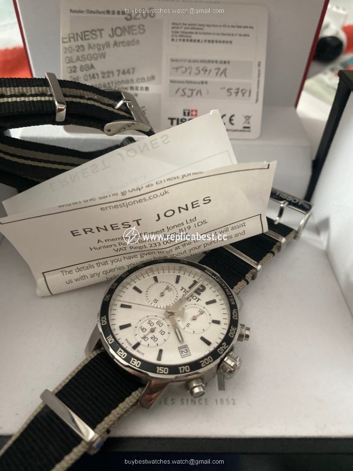 Tissot Quickster Mens watch Unisex Quartz Steel T0954171603700