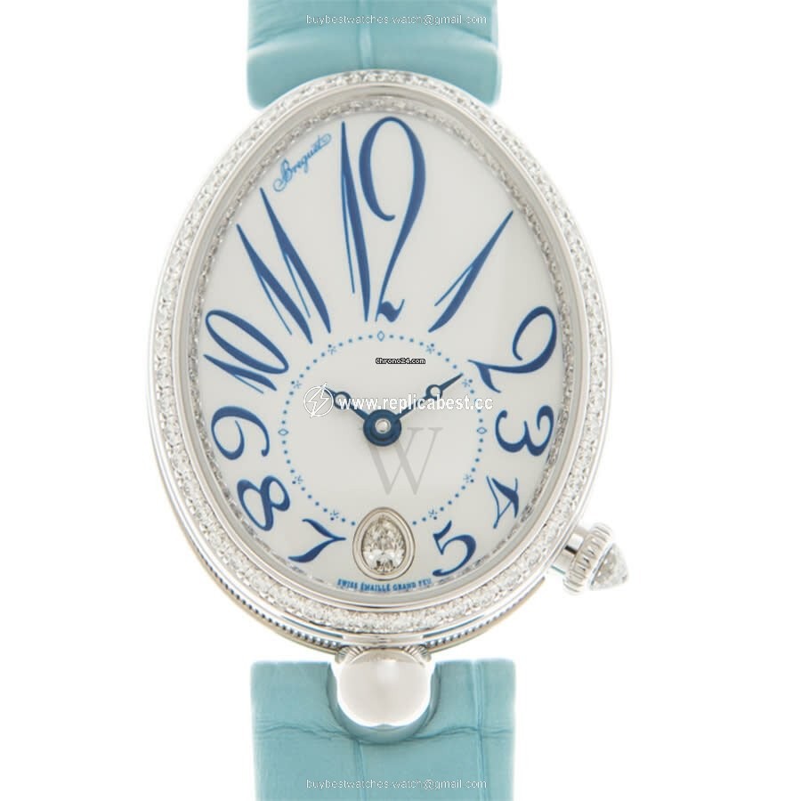 Breguet Reine de Naples Womens watch Automatic White gold 8918BB 28 964 D00D